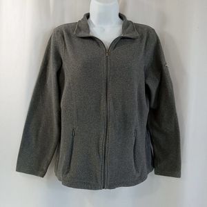 ll bean jacket Women's Size Medium Gray Fleece *
